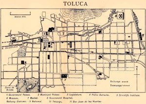 Toluca en 1918.