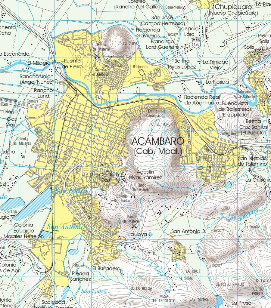 Plano de Acámbaro.