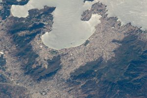 Acapulco desde el espacio.