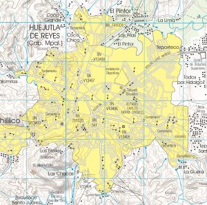Plano de Huejutla de Reyes