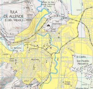Plano de Tula de Allende