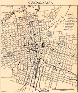 Guadalajara, México en 1918.