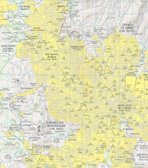 Plano de la ciudad de Oaxaca