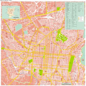 Mapa de Puebla de Zaragoza.