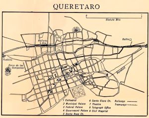 Santiago de Querétaro en 1918.