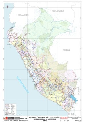 Mapa de carreteras del Perú