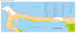 Zona hotelera de Cancún.