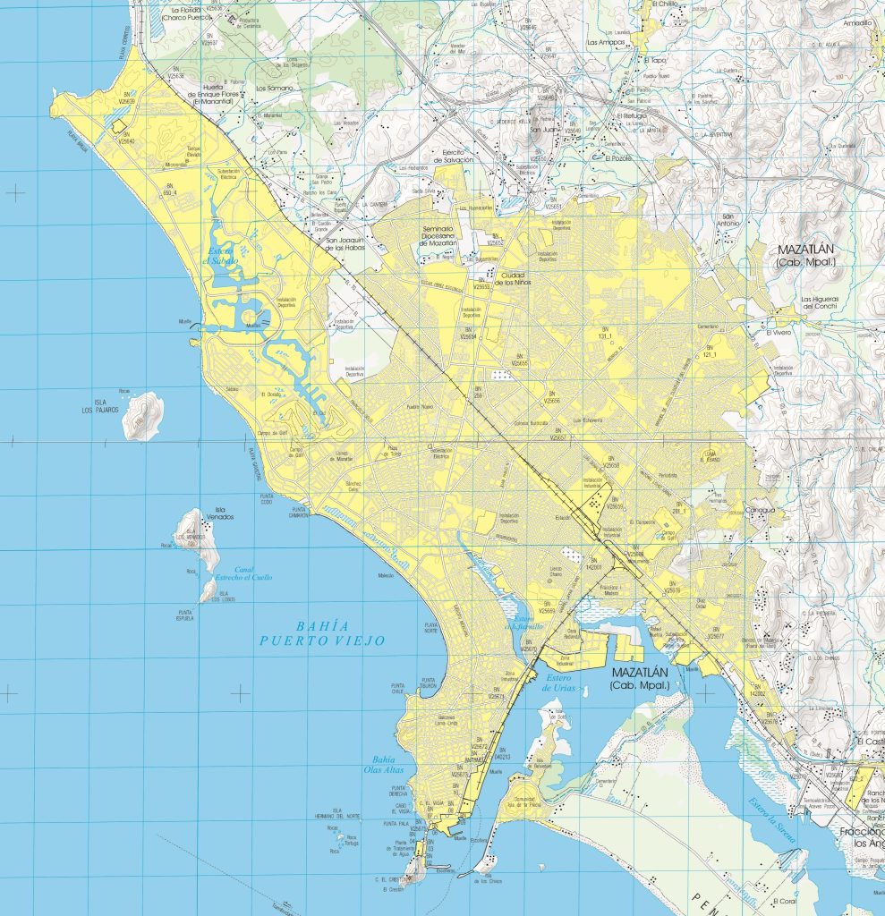 Plano de Mazatlán.