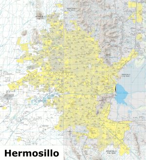 Plano de Hermosillo