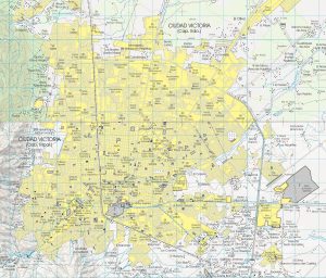 Plano de Ciudad Victoria