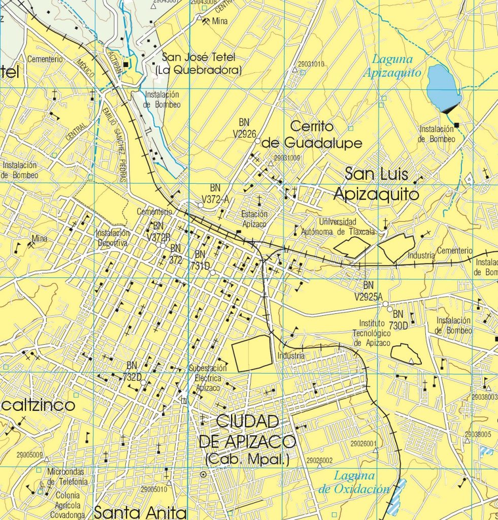 Plano de Apizaco.