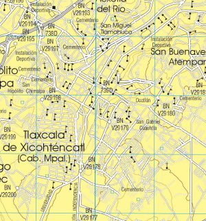 Plano de la ciudad de Tlaxcala