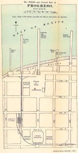 Progreso, Yucatán en 1918.