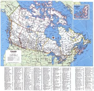¿Cuáles son las principales ciudades de Canadá?
