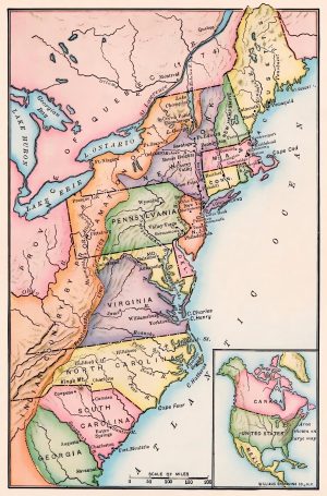 ¿Qué fueron las Trece Colonias?