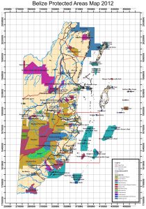 Áreas protegidas de Belice.