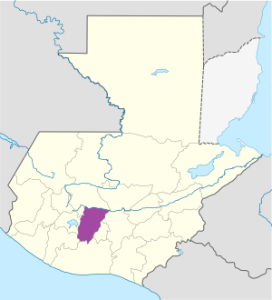 ¿Donde se encuentra el Departamento de Chimaltenango?