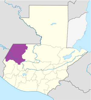 ¿Donde se encuentra el Departamento de Huehuetenango?