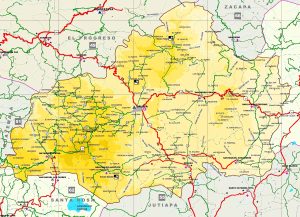 Mapa del Departamento de Jalapa (Guatemala)