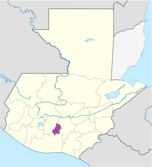 ¿Donde se encuentra el Departamento de Sacatepéquez?