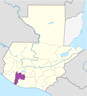 ¿Donde se encuentra el Departamento de Suchitepéquez?