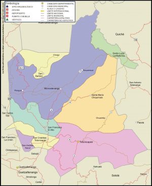 ¿Cuáles son los municipios del departamento de Totonicapán?