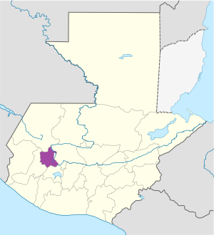 ¿Donde se encuentra el Departamento de Totonicapán?