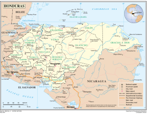 ¿Cuáles son las principales ciudades de Honduras?
