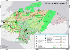 Principales atractivos turísticos de Honduras.