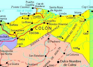 Principales ciudades del Departamento de Colón.