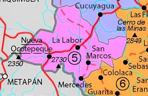 Principales ciudades del Departamento de Ocotepeque.