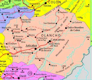 Principales ciudades del Departamento de Olancho.