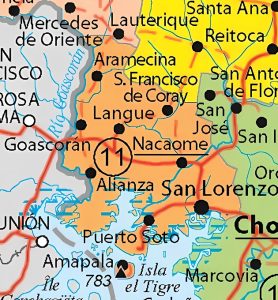 Principales ciudades del Departamento de Valle.