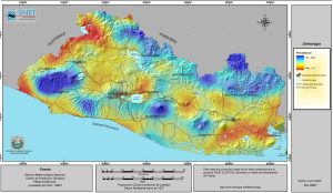 Precipitaciones de El Salvador.