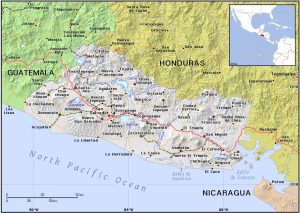 Principales ciudades de El Salvador.