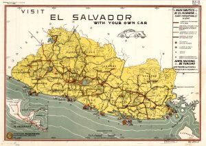 Mapa de El Salvador de 1948