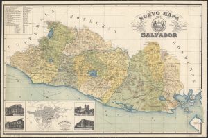Mapa de El Salvador de 1913