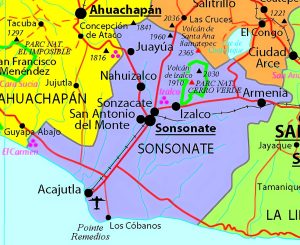 Principales ciudades del departamento de Sonsonate.