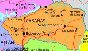 Principales ciudades del departamento de Cabañas. Principales ciudades del departamento de Cabañas.