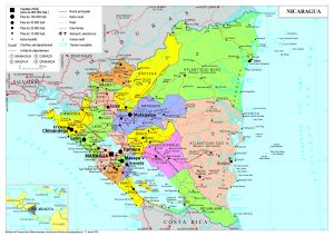 Mapa de Nicaragua