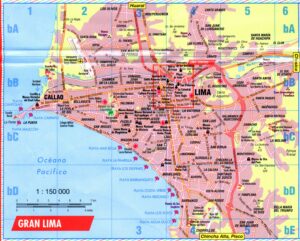 Mapa de Lima