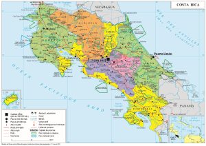 Mapa de Costa Rica