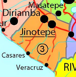 Principales ciudades del departamento de Carazo.
