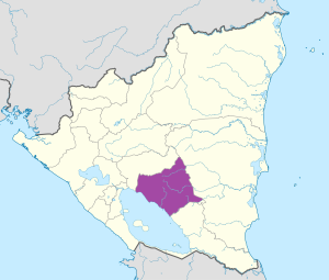 Mapa de ubicación del departamento de Chontales en Nicaragua. Mapa de ubicación del departamento de Chontales en Nicaragua.