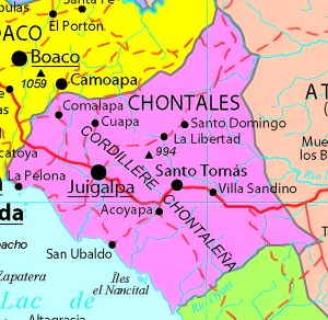 Principales ciudades del departamento de Chontales. Principales ciudades del departamento de Chontales.