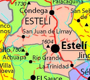 Principales ciudades del departamento de Estelí.