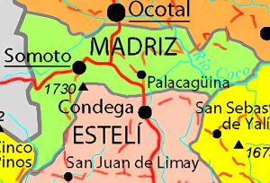 Principales ciudades del departamento de Madriz.