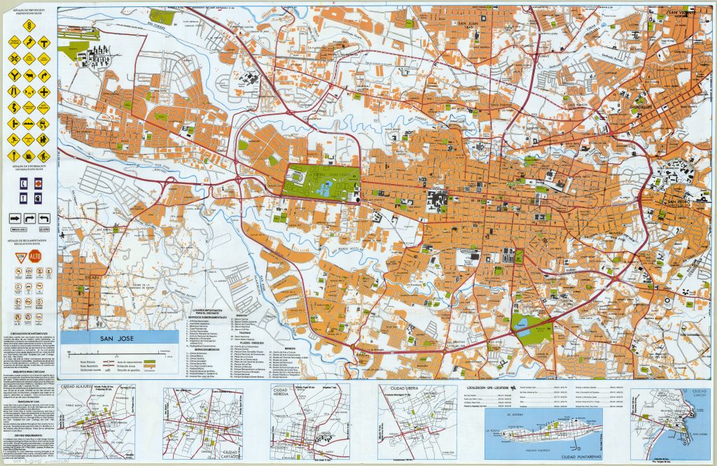 Plano de San José (Costa Rica).