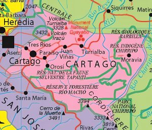 Principales ciudades de la provincia de Cartago. Principales ciudades de la provincia de Cartago.