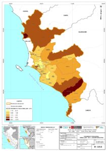Mapa del crecimiento poblacional 2007-2017 de Lima Metropolitana. Mapa del crecimiento poblacional 2007-2017 de Lima Metropolitana.